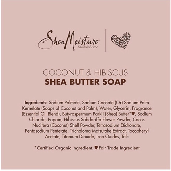 SheaMoisture's Coconut and Hibiscus Shea Butter bar soap cleanses, moisturizes - Picture 4 of 9